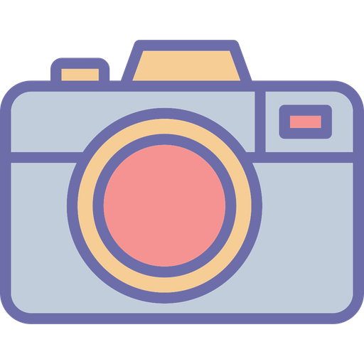 Icono de cámara Imagen de fondo PNG