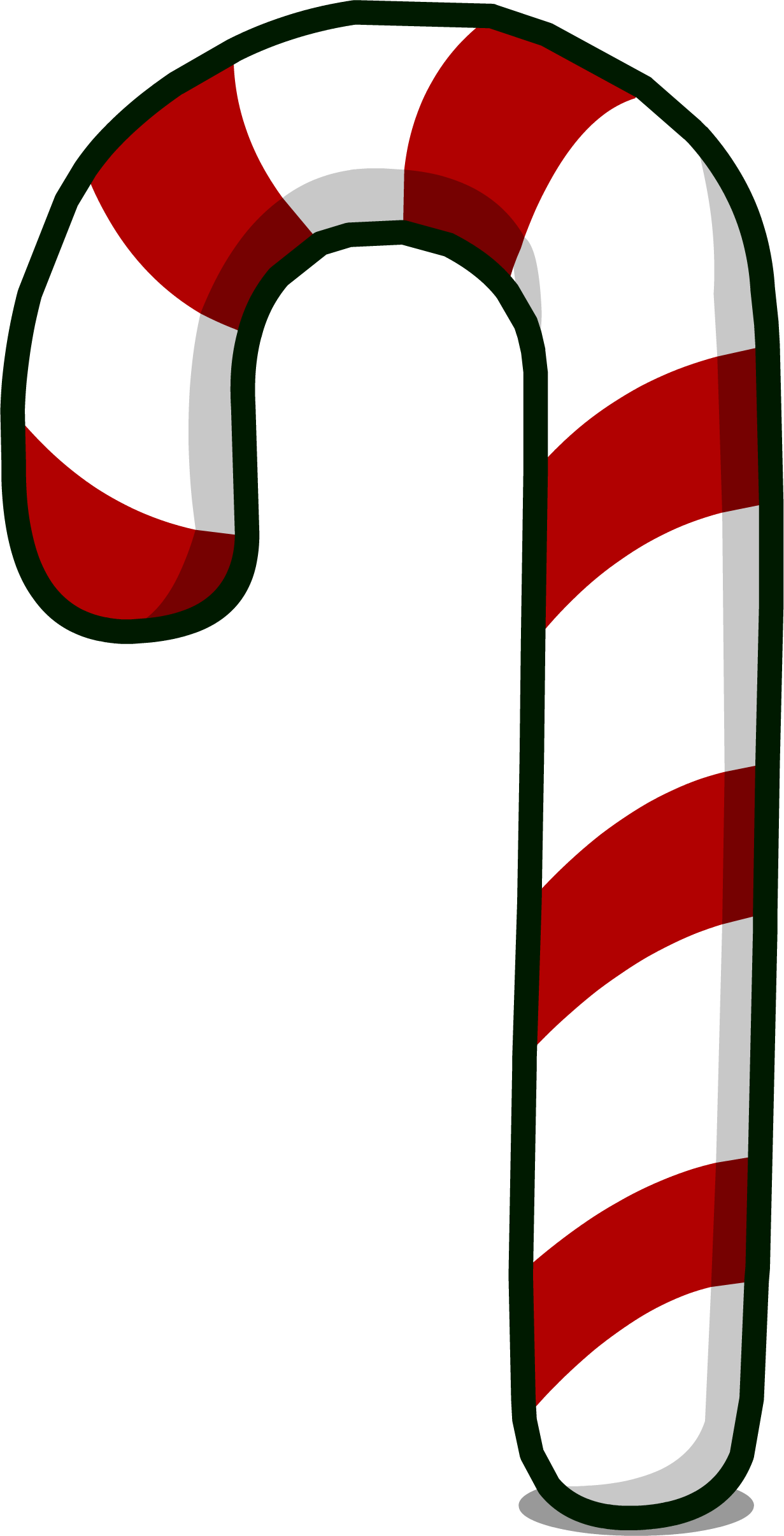 Candy Cane Download PNG-Afbeelding