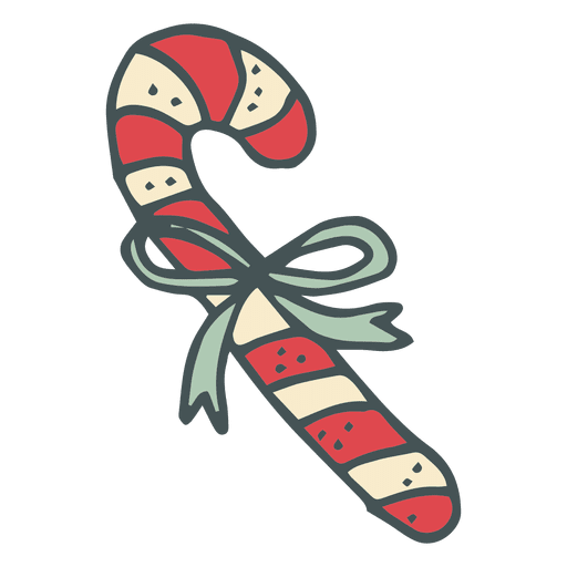 Candy Cane Free PNG-Afbeelding