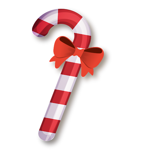 Candy Cane PNG Afbeelding Transparante achtergrond