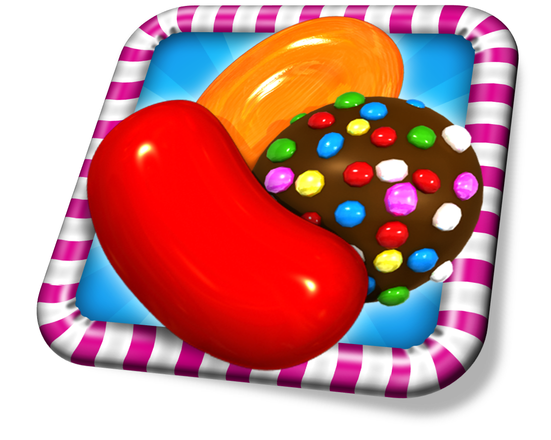 Candy Crush Logo PNG Background Image