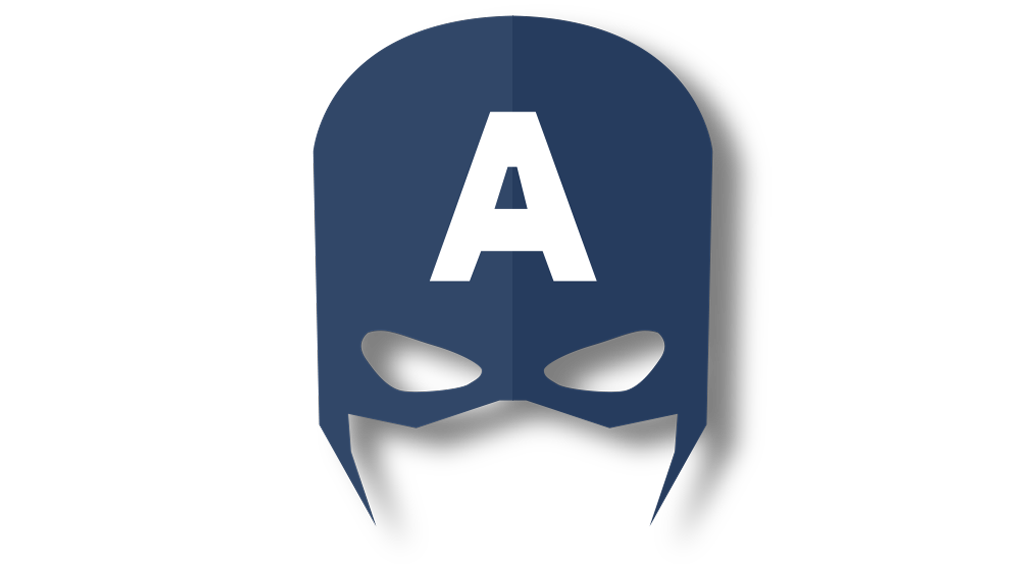 Captain America Mask PNG Unduh Image