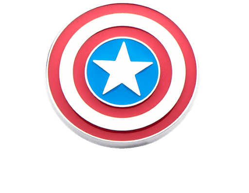 Captain America Shield قم بتنزيل صورة PNG شفافة