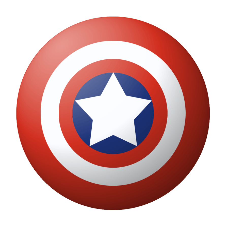 Captain America Shield Metal Transparent Image