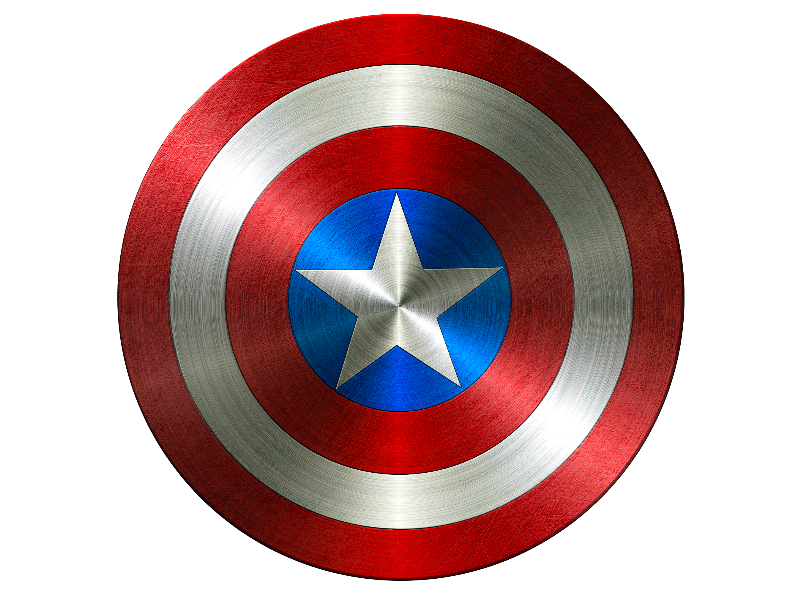 Captain America Shield PNG Image Transparent Background