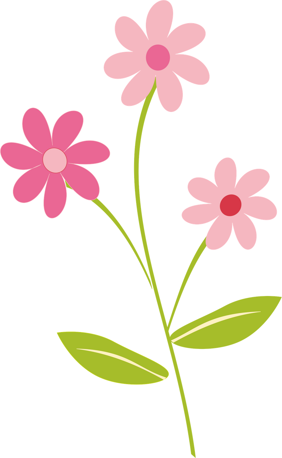 Cartoon Flowers Download Transparent PNG Image