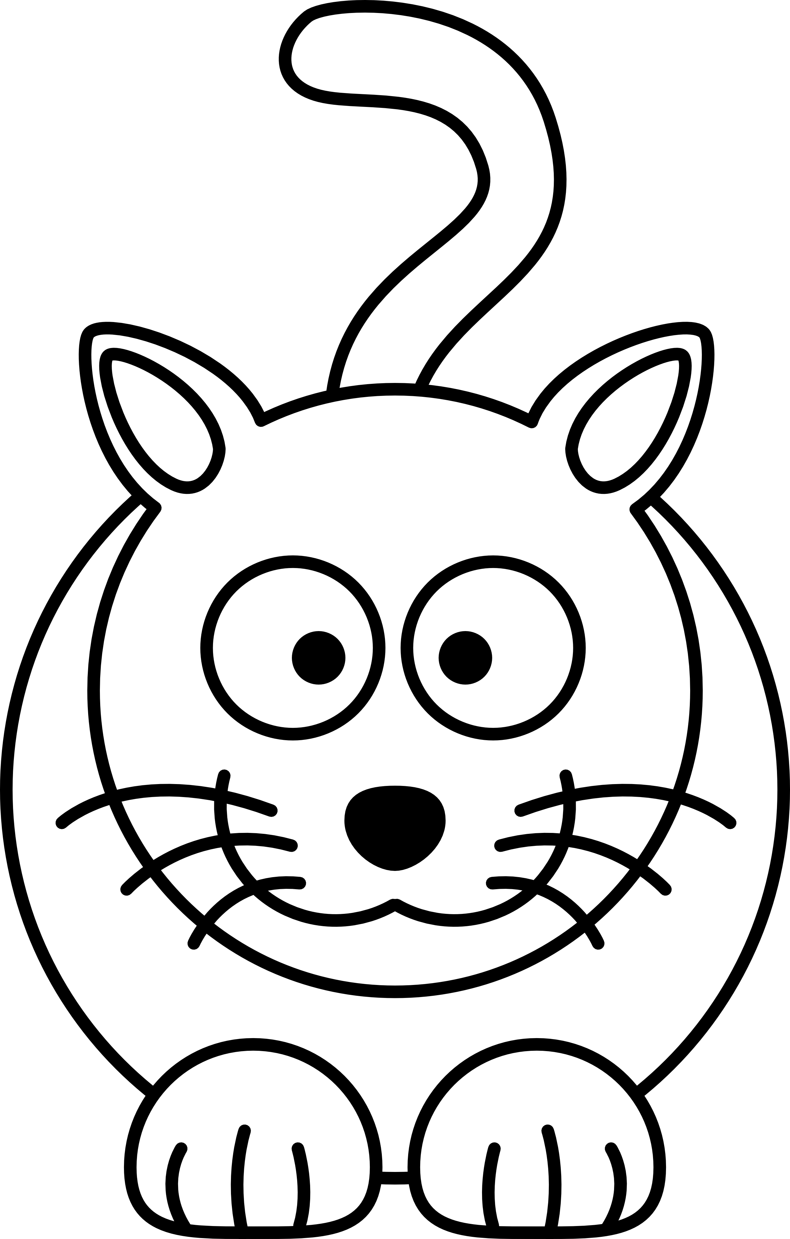 Cat Cartoon Face PNG Free Download