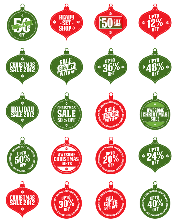 Immagine di PNG di vendita di Natale