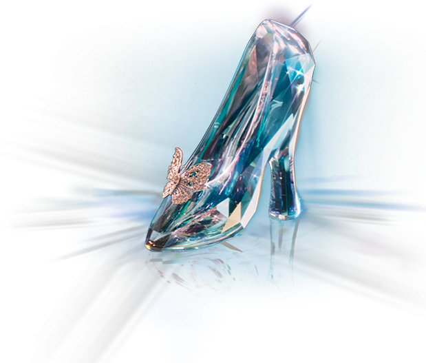 Cinderella-schoenen Gratis PNG-Afbeelding