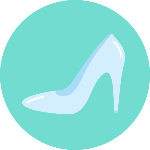 Cinderella schoenen PNG Afbeelding achtergrond