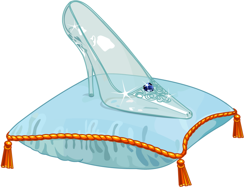 Обувь Cinderella Прозрачное изображение