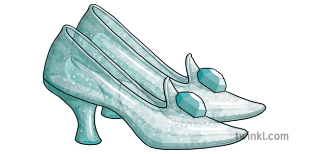 Cinderella schoenen Transparante Afbeeldingen