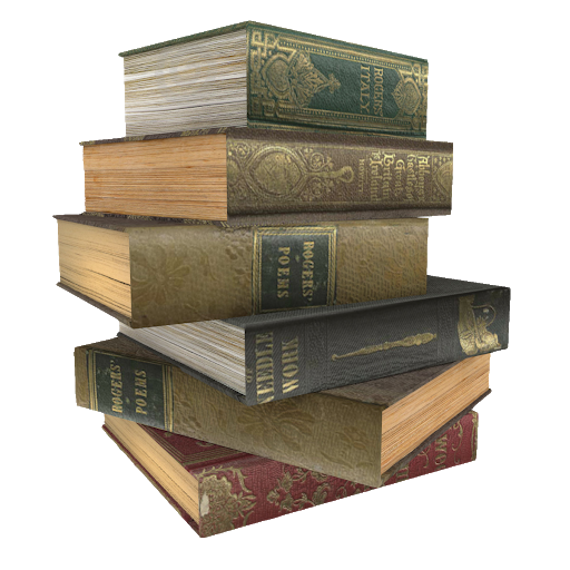 Closed Old Book PNG Background Image