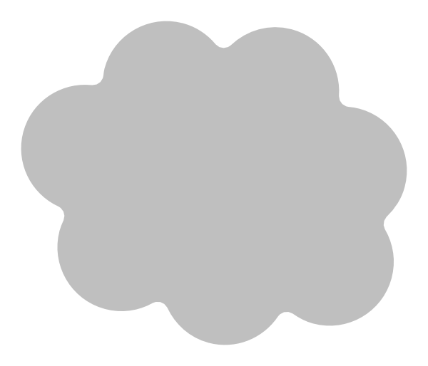 Cloud contour PNG télécharger limage