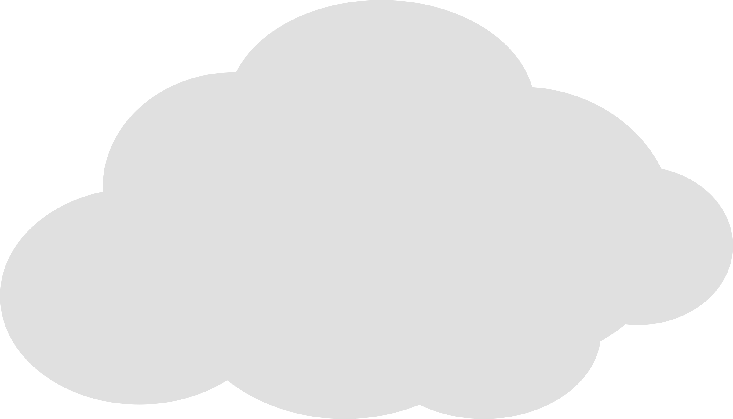 Cloud-Gliederung PNG-Bild
