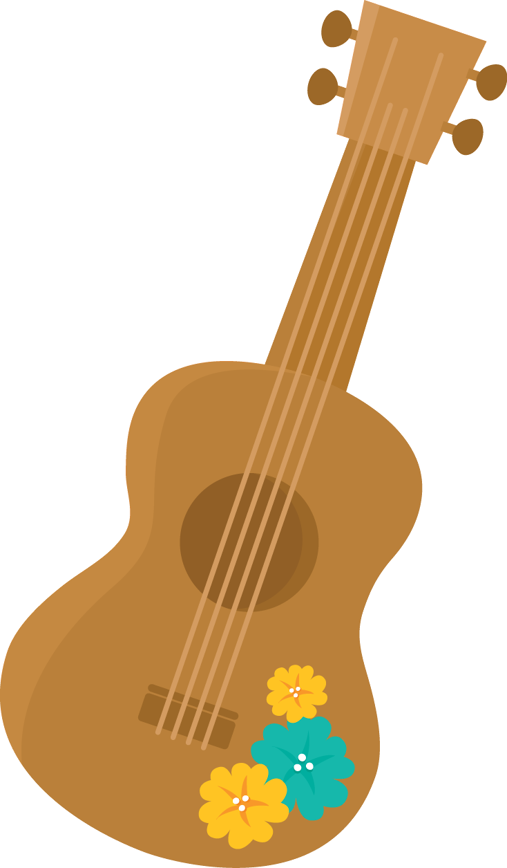 Coco-Gitarre-Clipart transparent Hintergrund PNG