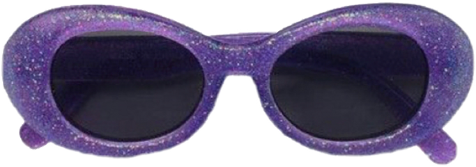 Colorful Clout Goggle PNG Photo