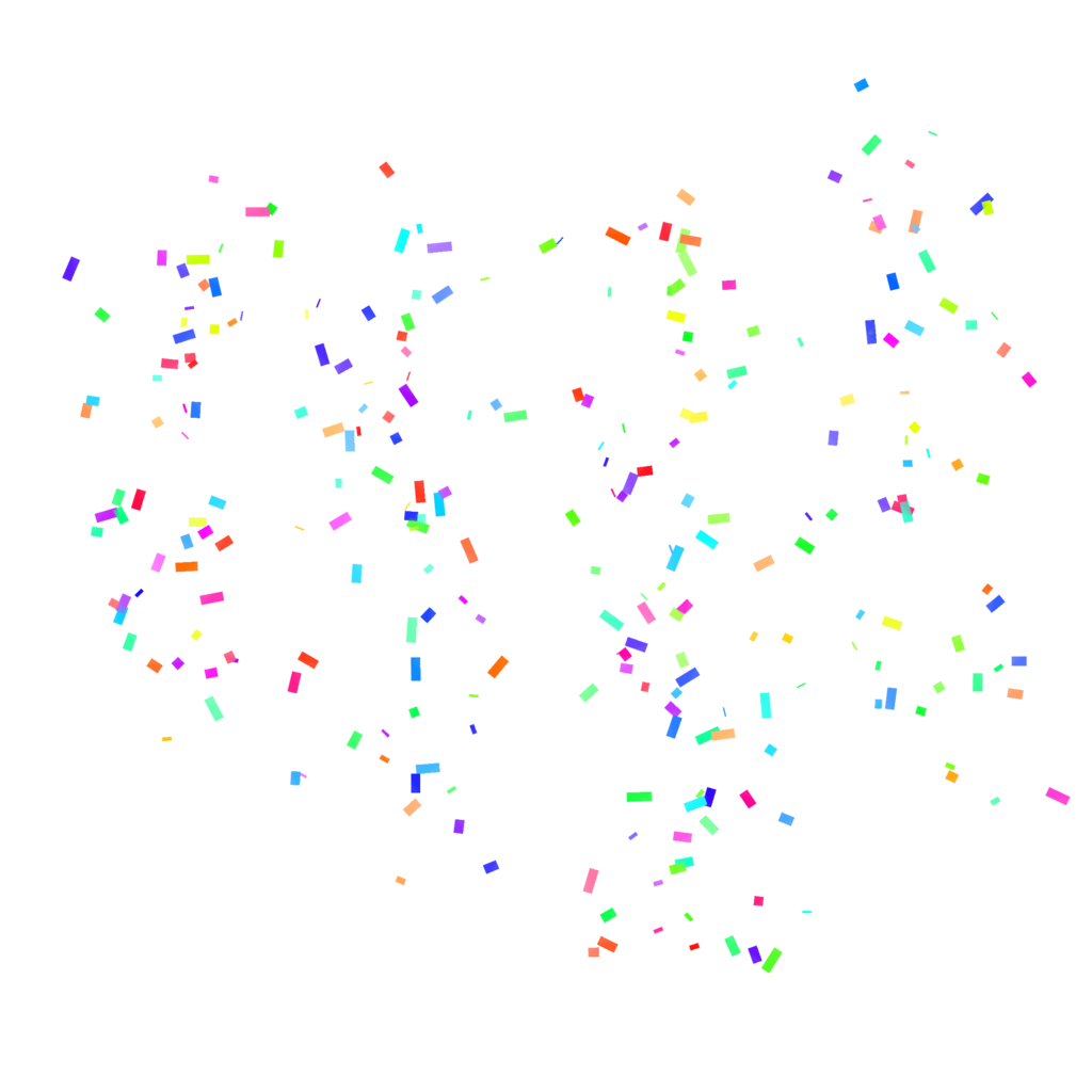 Confetti PNG Background Image