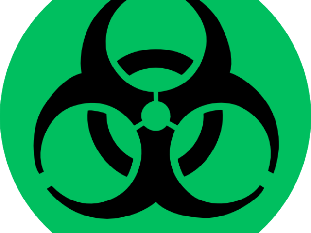 Símbolo de biohazard legal Download imagem transparente PNG