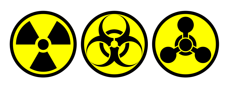 Cool Biohazard رمز logo تحميل صورة PNG شفافة