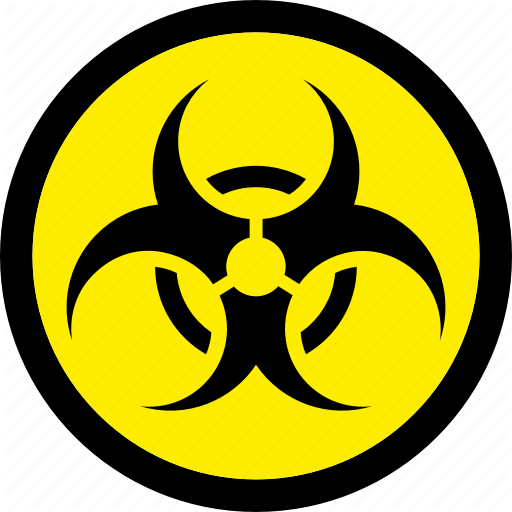 Fresco Biohazard Symbol PNG Baixar Imagem