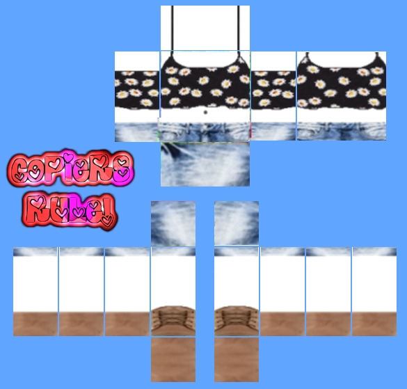Cool Roblox Shirt Sjabloon Transparante achtergrond PNG