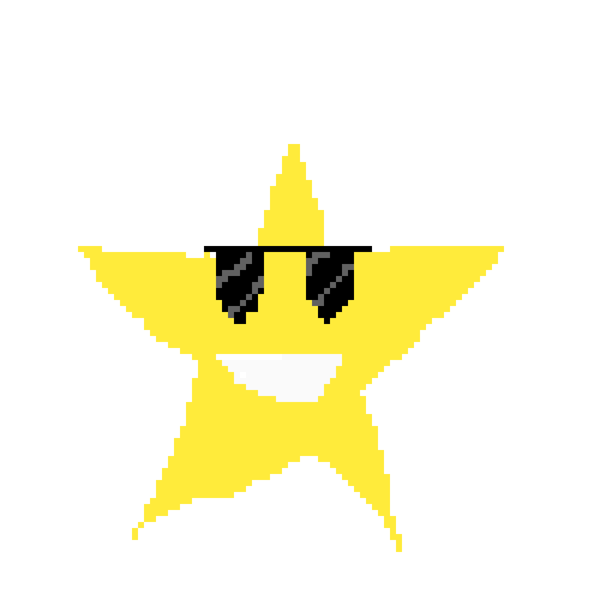 Cool Star Drawing PNG Background Image