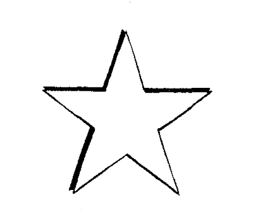 Cool Star Drawing PNG descargar imagen
