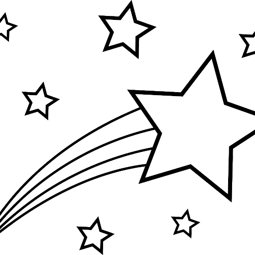 Прохладный звездный рисунок PNG-изображение прозрачный