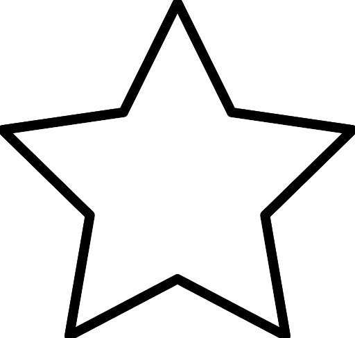 Cool Star Drawing PNG Picture