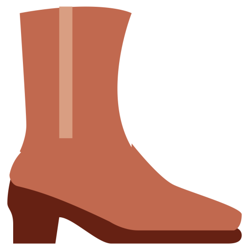 Cowboy Boot Emoji PNG Photo