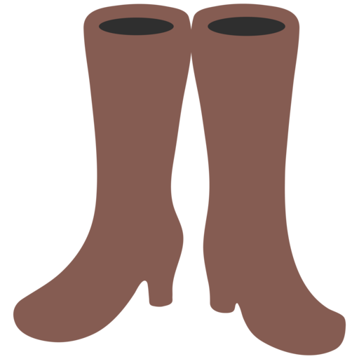 Cowboy boot emoji PNG image Transparente image