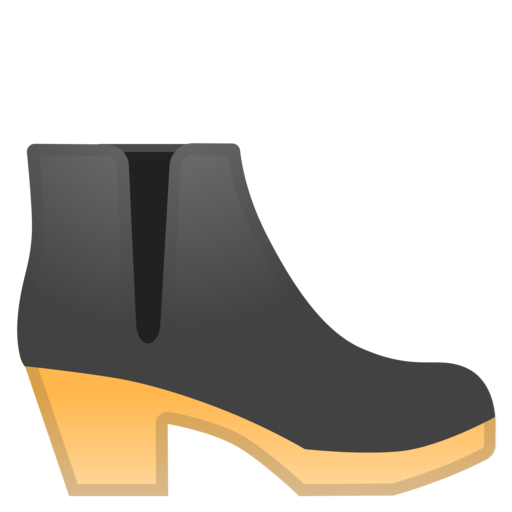 Cowboy Boot Emoji прозрачный образ