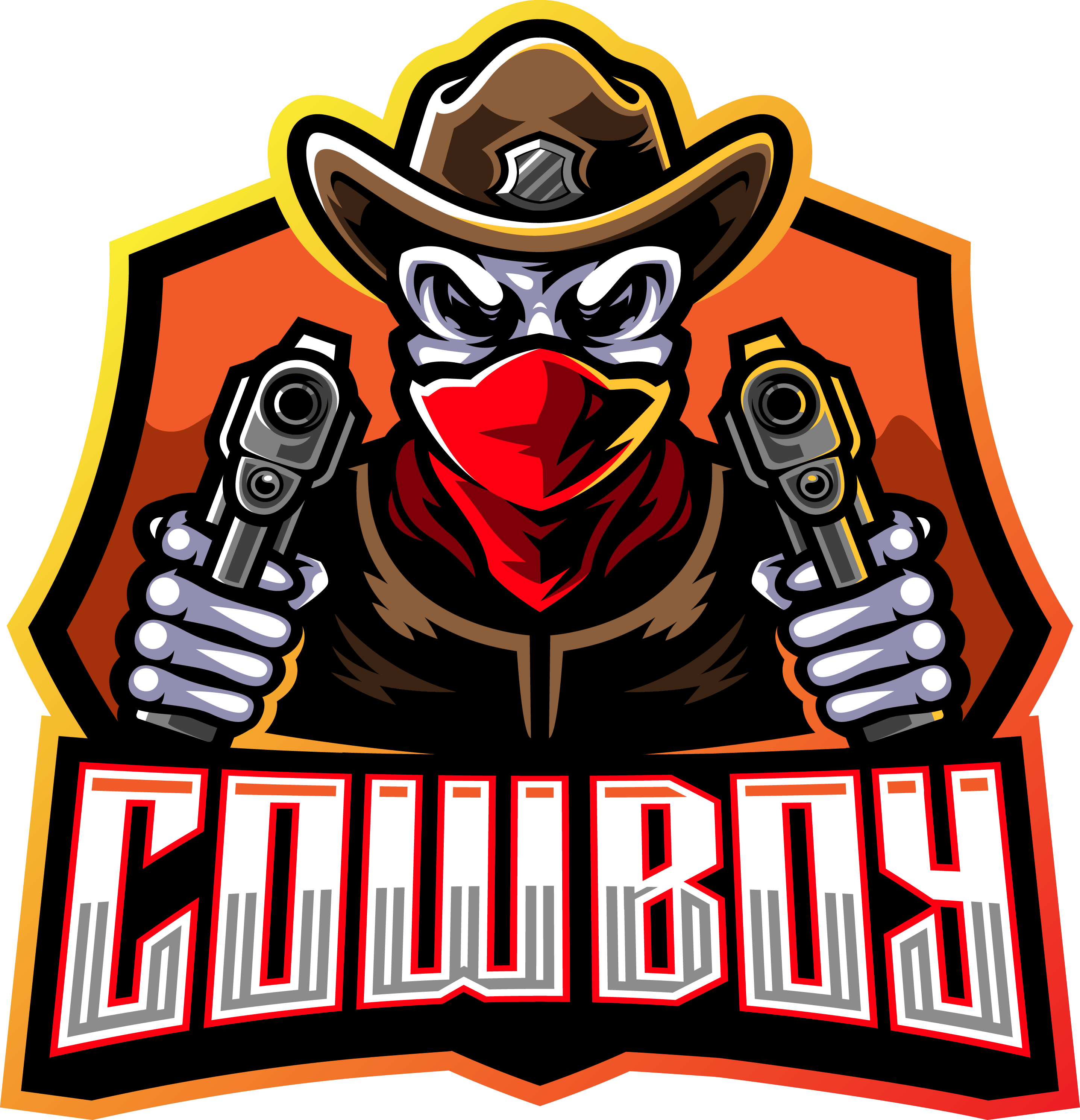 Cowboy logo Télécharger limage PNG