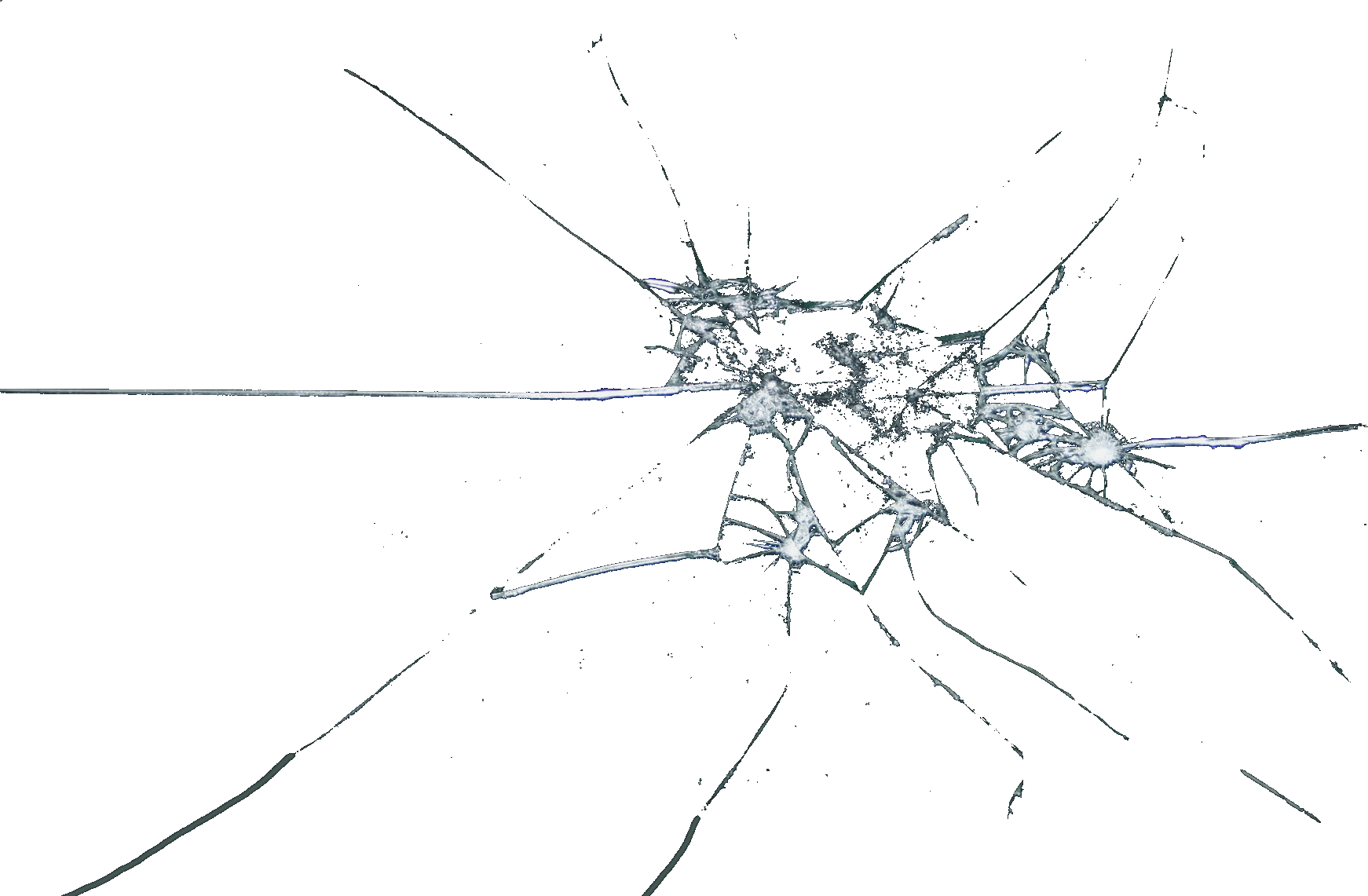Cracked Glass PNG Picture