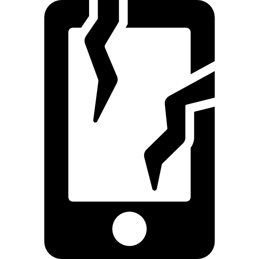 Cracked Screen PNG Photo