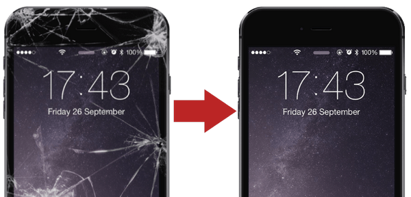 Cracked Screen Transparent Background PNG