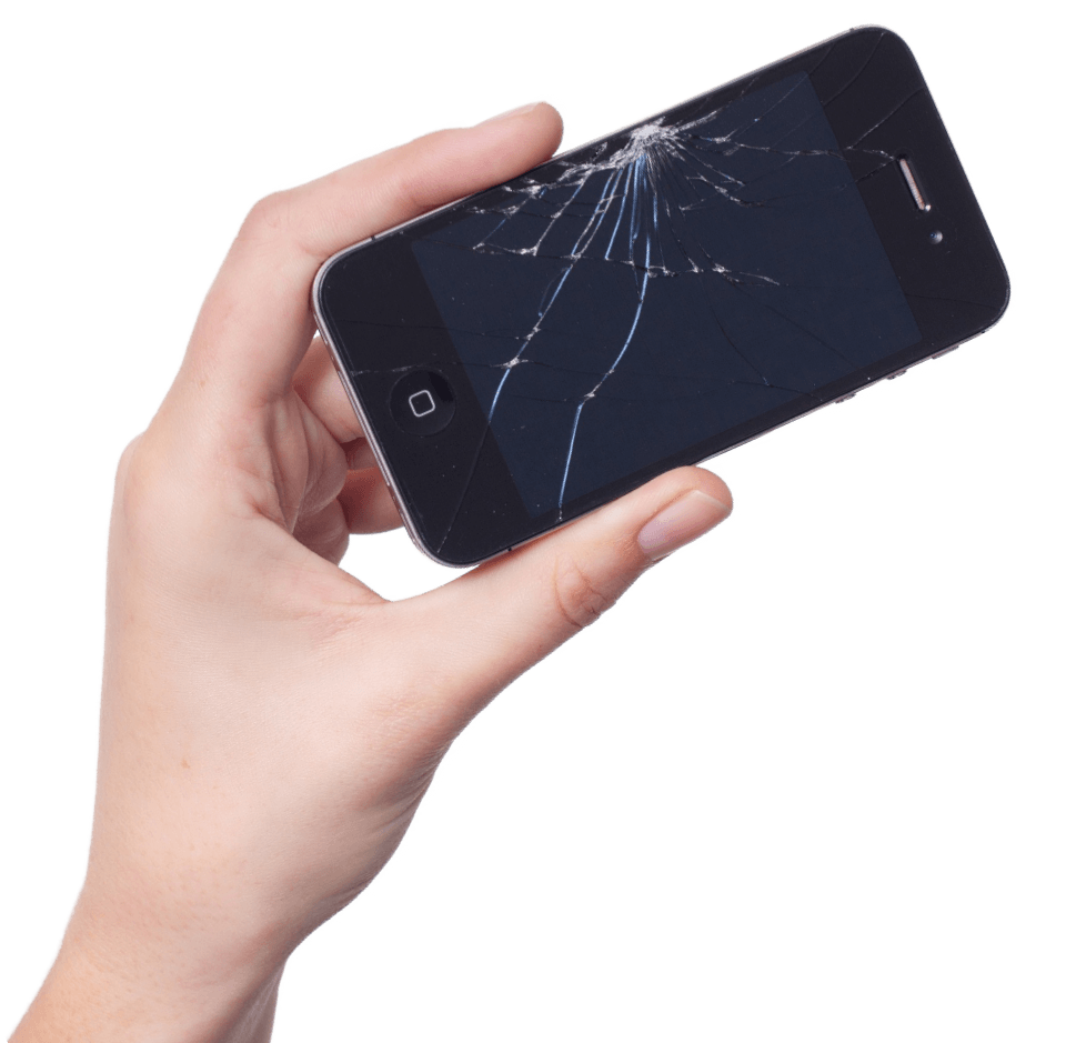 Cracked Screen Transparent Images