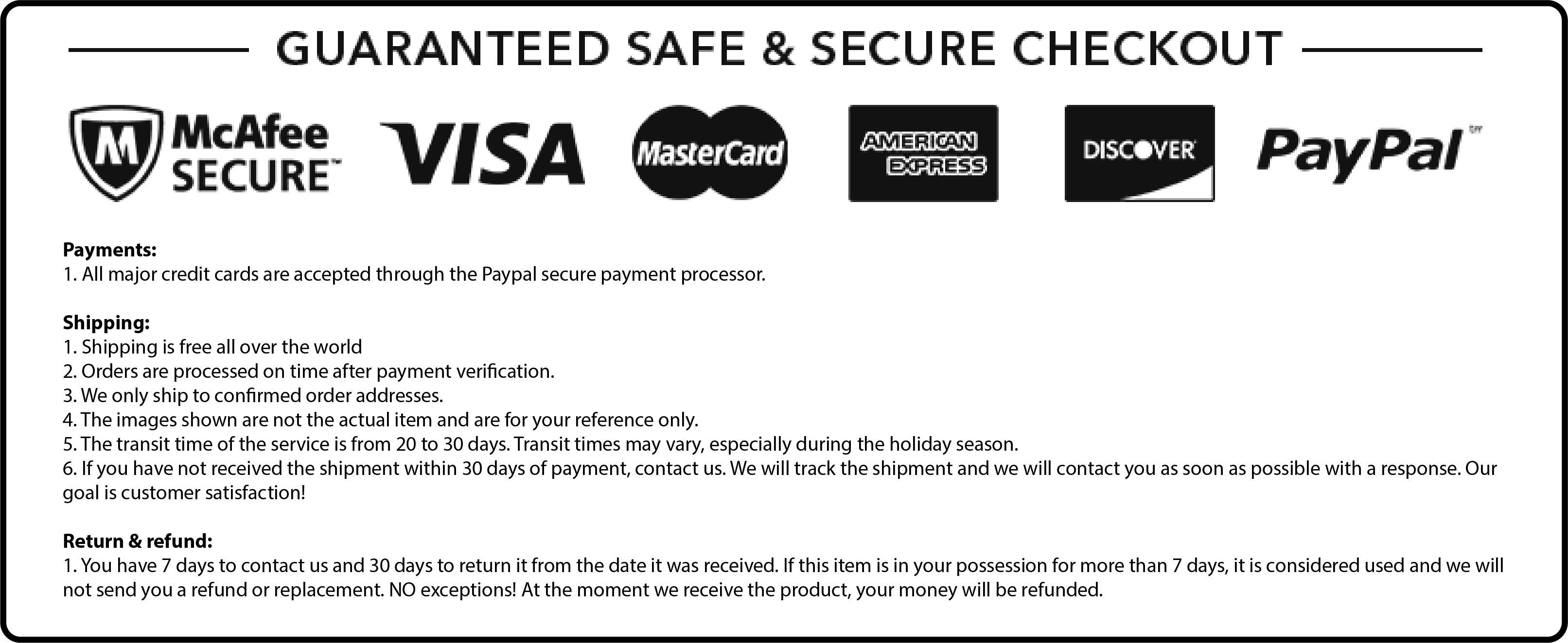 Credit Card Trust Badges PNG Transparent Image