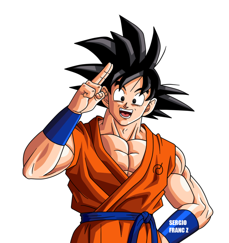 DBZ Goku PNG Download Image
