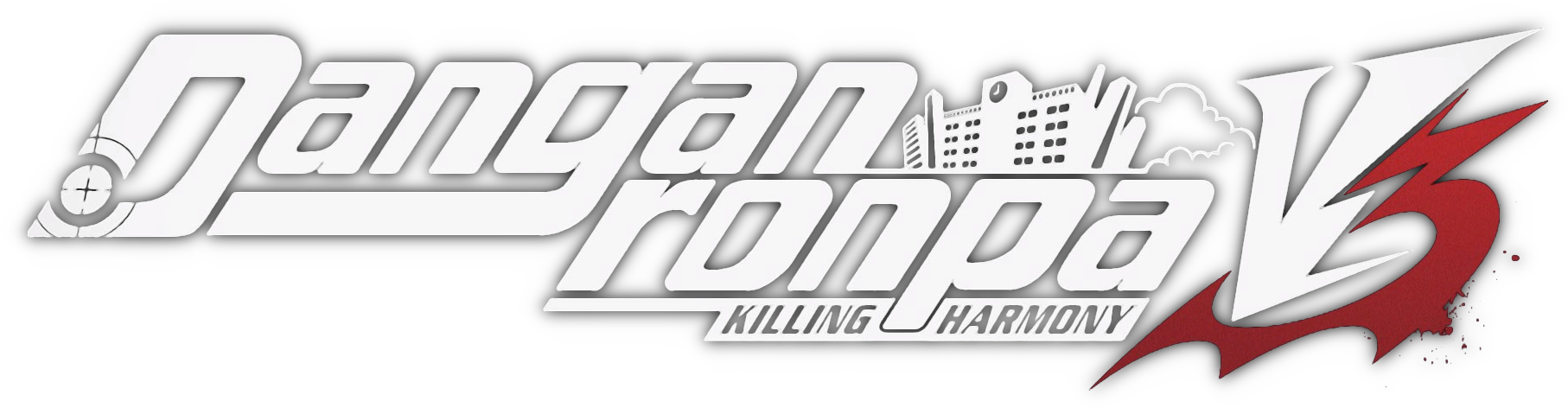 Danganronpa Logo PNG Image Background