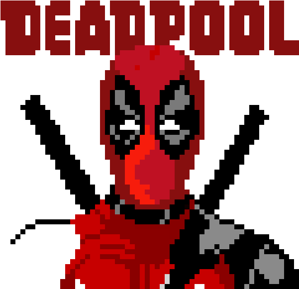 Deadpool logo PNG высококачественный образ