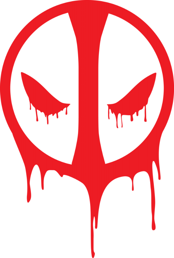 Deadpool logo PNG изображение фон