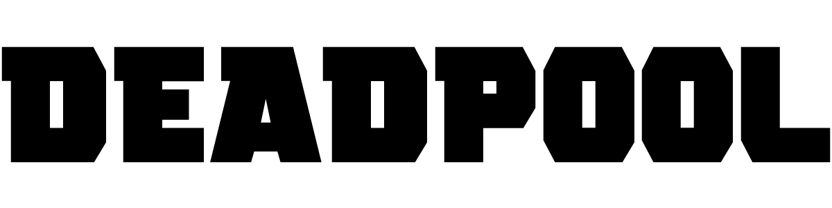 deadpool logo PNG صورة شفافة