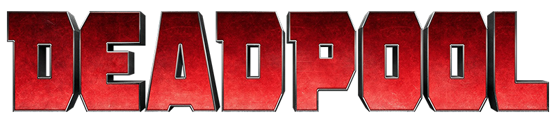 Deadpool Logo transparent Hintergrund PNG