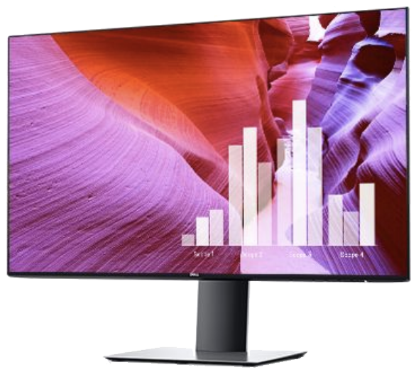 Dell ultrasharp monitor Transparante achtergrond PNG