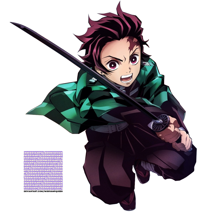Demon Slayer Characters Free PNG Image