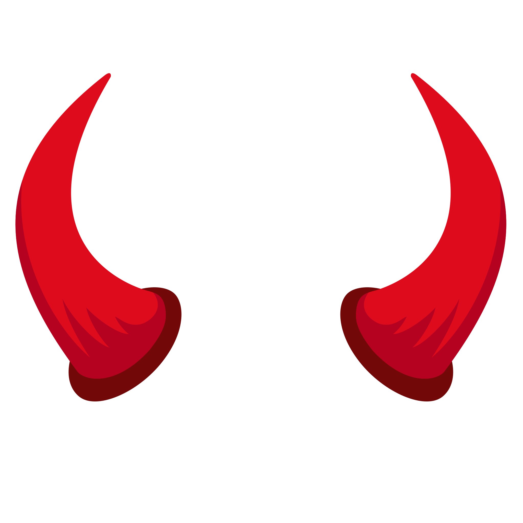 Download gratuito del diavolo Demone Horns PNG