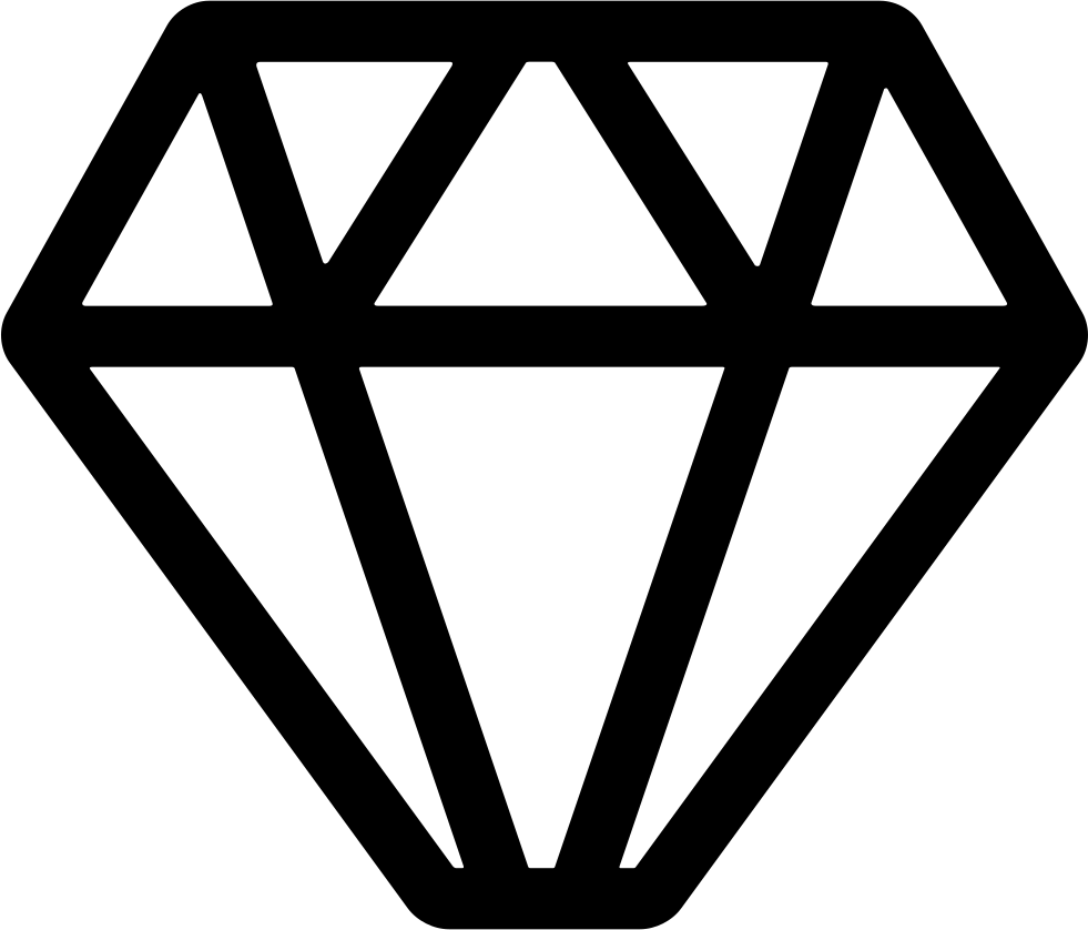 Immagine a forma di diamante PNG Trasparente