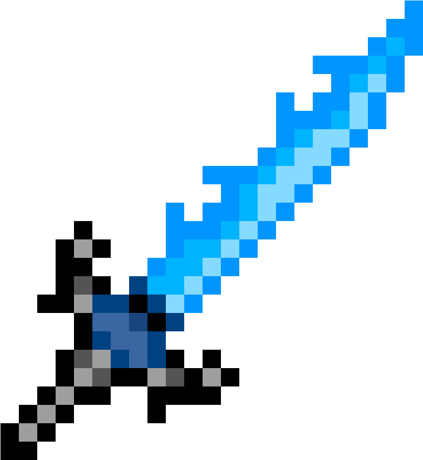 Diamond Sword Download Transparent PNG Image